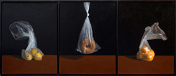 Triptych: Religion for Atheists, acrylic on canvas